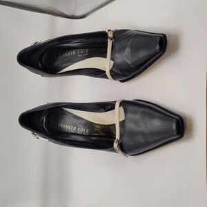 Kenneth Cole New York heels 7.5 leather upper leather lining leather sole